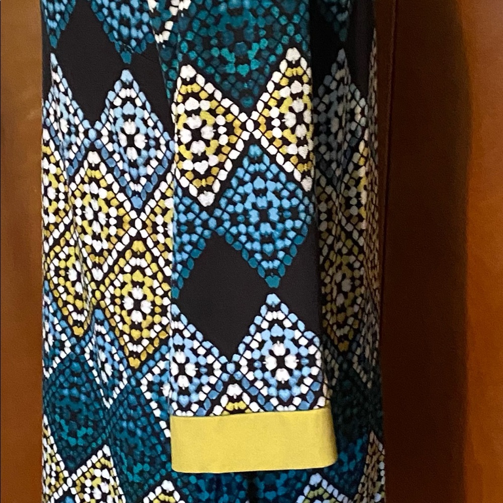 Shift geometric dress